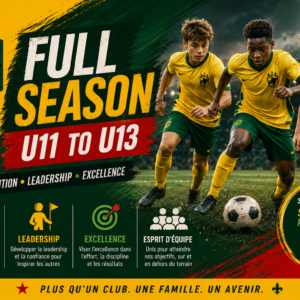 U11 TO U13  – (LEARN TO TRAIN TRAINING PROGRAMS) SUMMER FULL SEASON