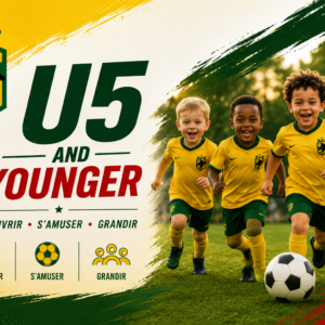 JUIN – U5 & Under  – (LEARN TO TRAIN TRAINING PROGRAMS) 13 TRAINING MONTH